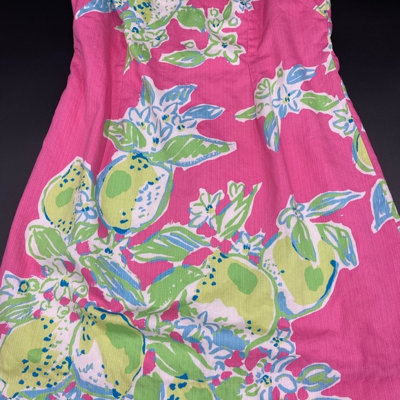 Lilly Pulitzer pink floral sleeveless size 2 Dress - Picture 10 of 12